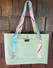 Load image into Gallery viewer, Sturdy Canvas Tote - Beach Vibes Webbing