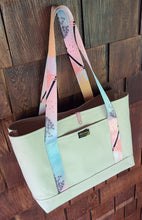 Load image into Gallery viewer, Sturdy Canvas Tote - Beach Vibes Webbing
