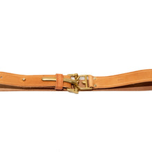 Load image into Gallery viewer, Equestrian Buckle Belt - Tan Leather