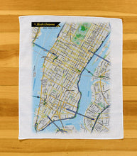 Load image into Gallery viewer, pocket map of NYC Manhattan New York street map