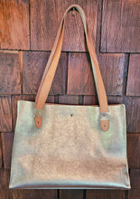 Load image into Gallery viewer, Pale Rose Gold Italian Leather Tote
