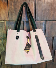 Load image into Gallery viewer, Light Pink Suede Tote
