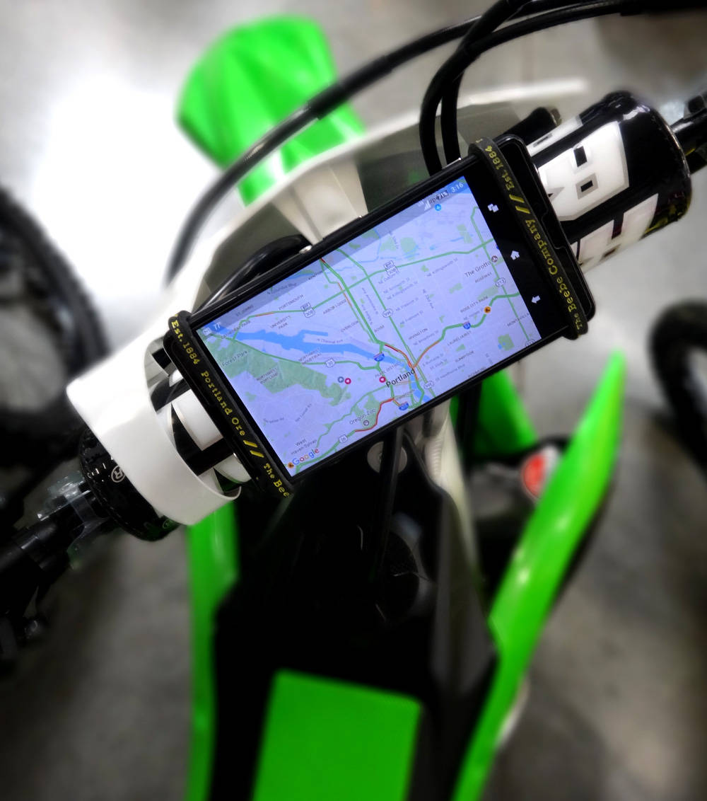 Dirt bike cell phone mount on sale