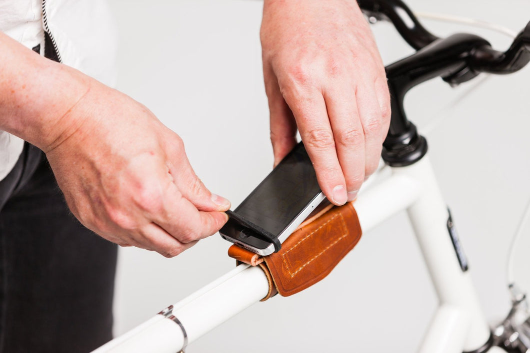 iphone holder for bike frame or handlebars