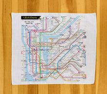 Load image into Gallery viewer, NYC subway map, pocket map of New York subway
